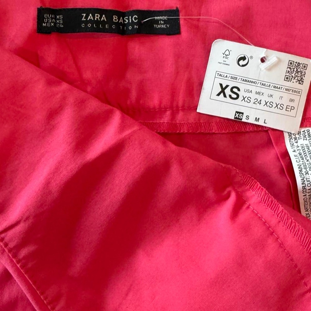 Zara sz XS y2k Summer Skort Skirt Short
